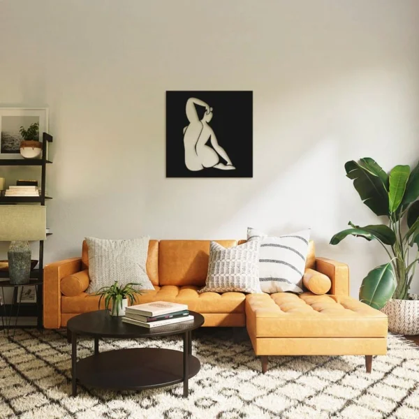 Siluetas de Matisse 1 – cuadro metálico IzarFab