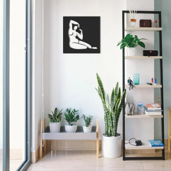 Siluetas de Matisse 5 – cuadro metálico IzarFab