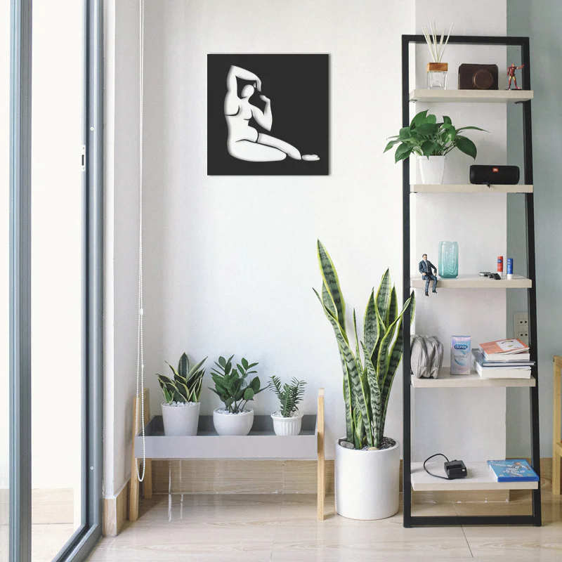 Siluetas de Matisse 5 – cuadro metálico IzarFab