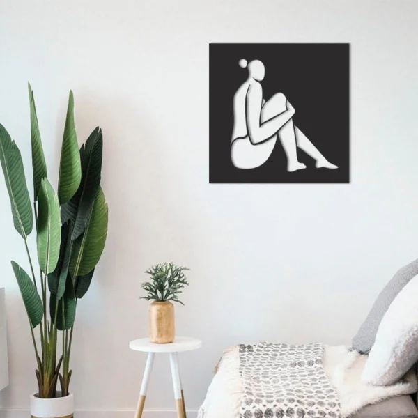 Siluetas de Matisse 6 – cuadro metálico IzarFab