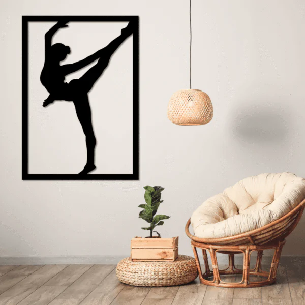 Bailarina – cuadro metálico IzarFab