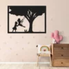 Niñas Jugando – cuadro metálico IzarFab