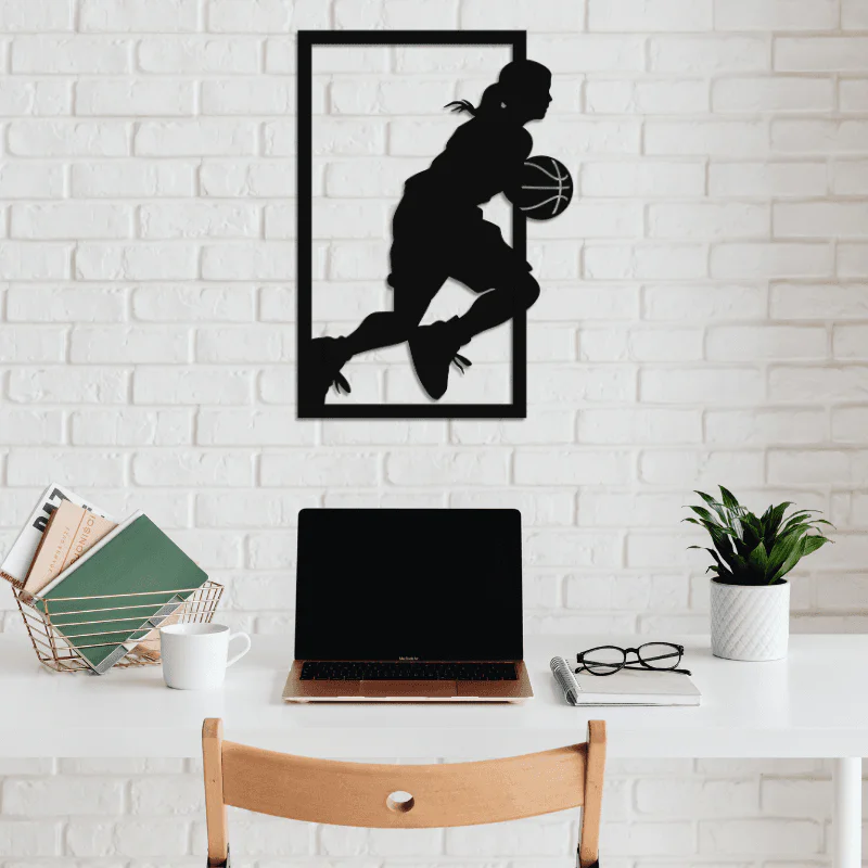 Baloncesto – cuadro metálico IzarFab