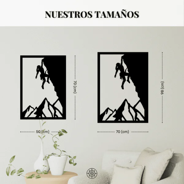 Escaladora – cuadro metálico IzarFab