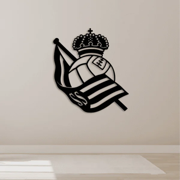 Escudo de la Real – cuadro metálico IzarFab