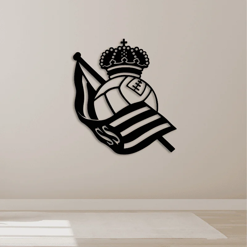 Escudo de la Real – cuadro metálico IzarFab