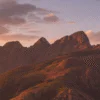 Peñas de Aya (Aiako Harria) al atardecer