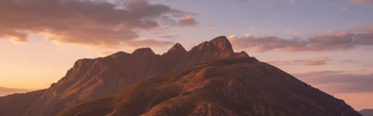 Peñas de Aya (Aiako Harria) al atardecer