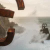 El Peine del Viento de Eduardo Chillida, en la bahía de San Sebastián