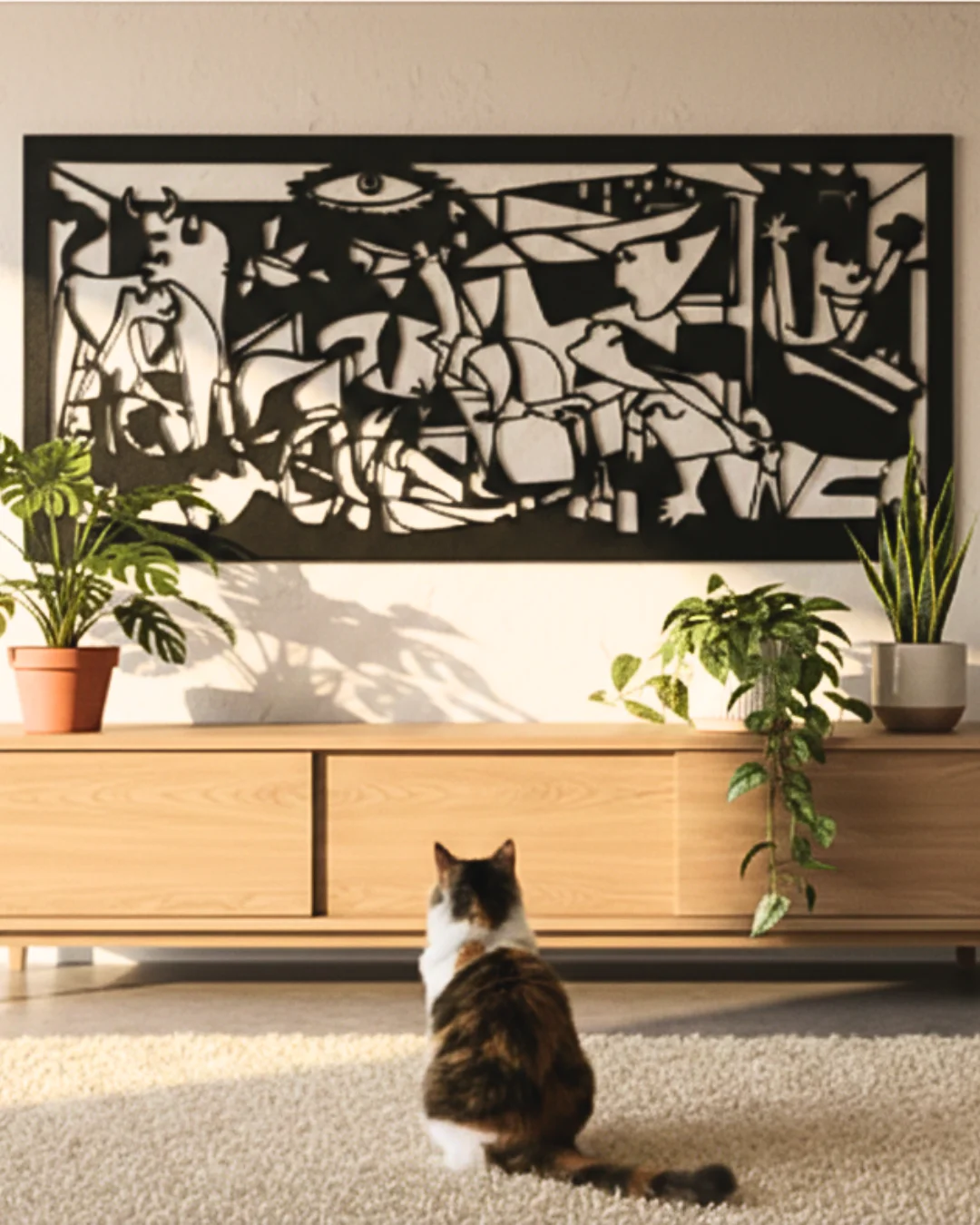 Guernica – cuadro metálico IzarFab