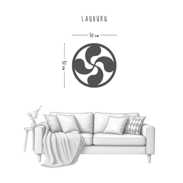 LAUBURU – cuadro metálico IzarFab