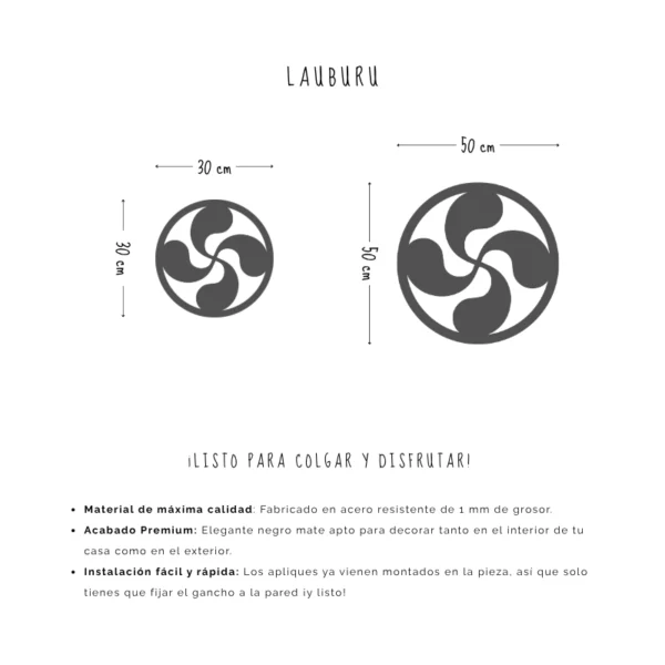 LAUBURU – cuadro metálico IzarFab