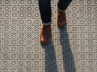 panotde Barcelona cuadro metálico